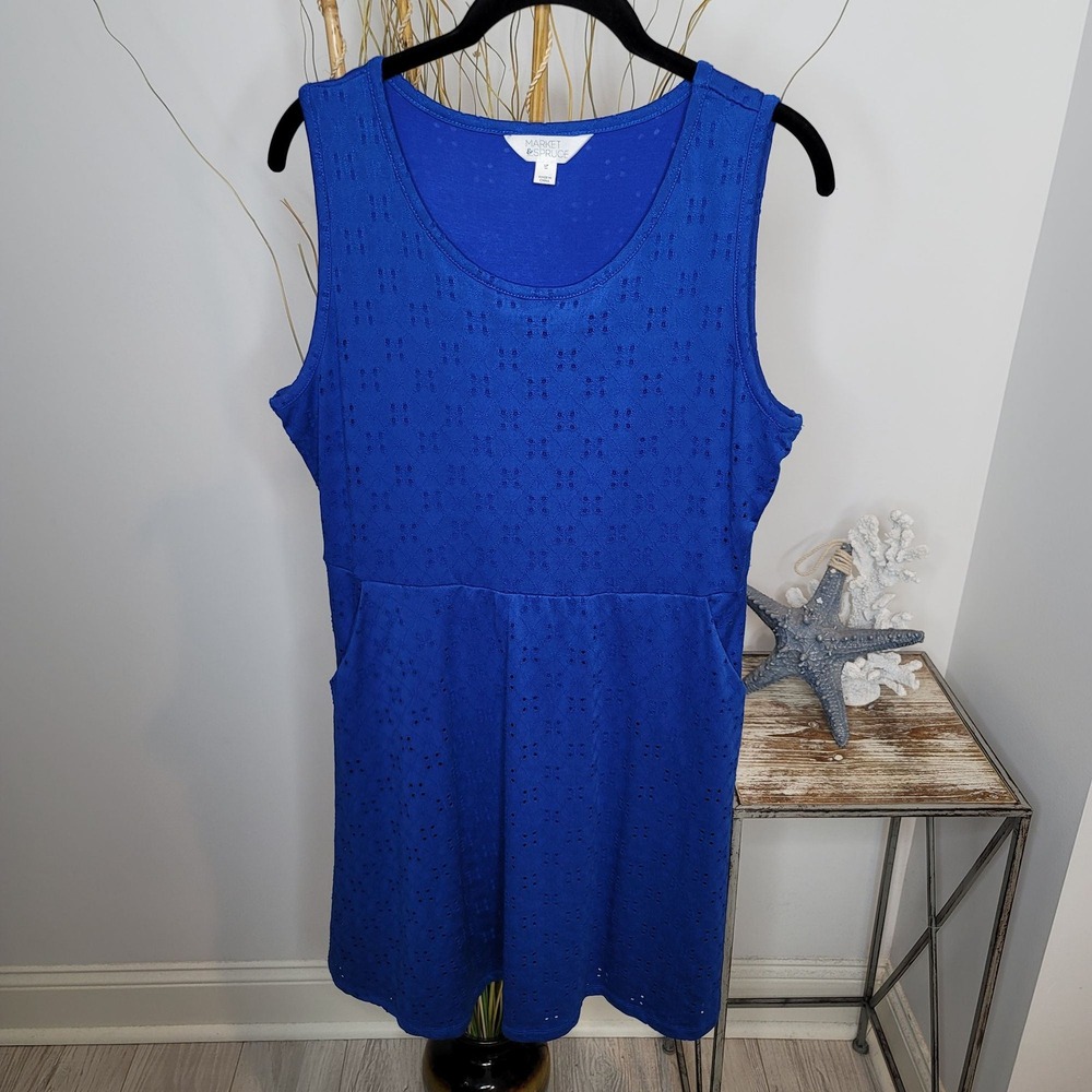 Market & Spruce Dress Womens Large Petite‎